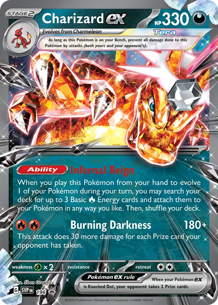 Charizard ex card image