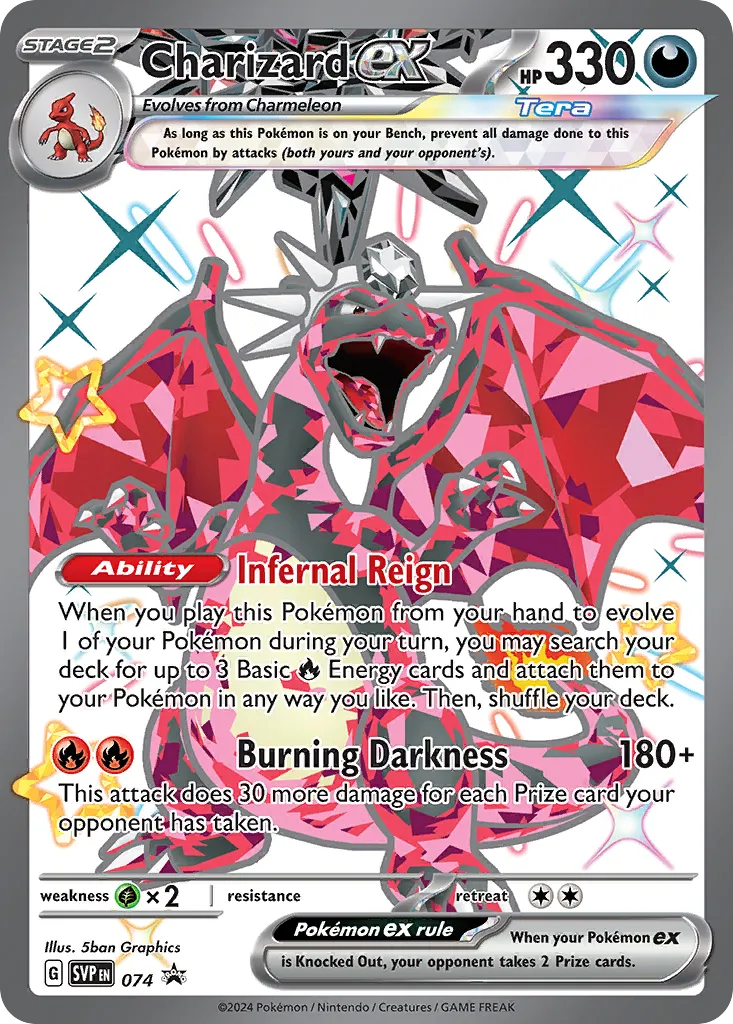 Charizard ex card image