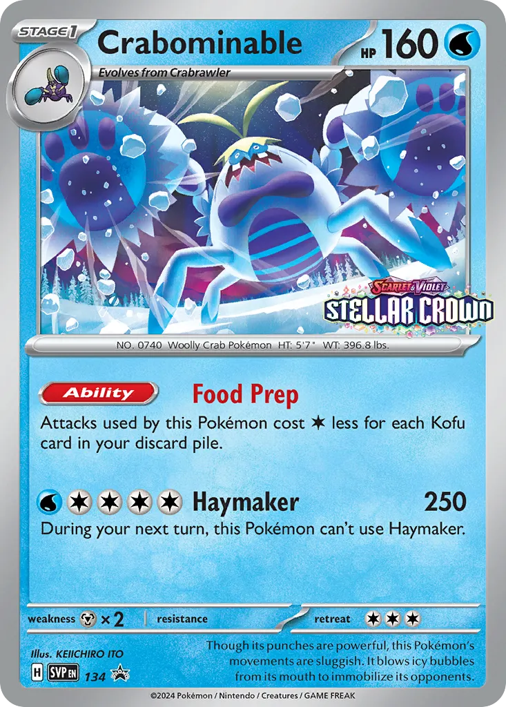 Crabominable card image