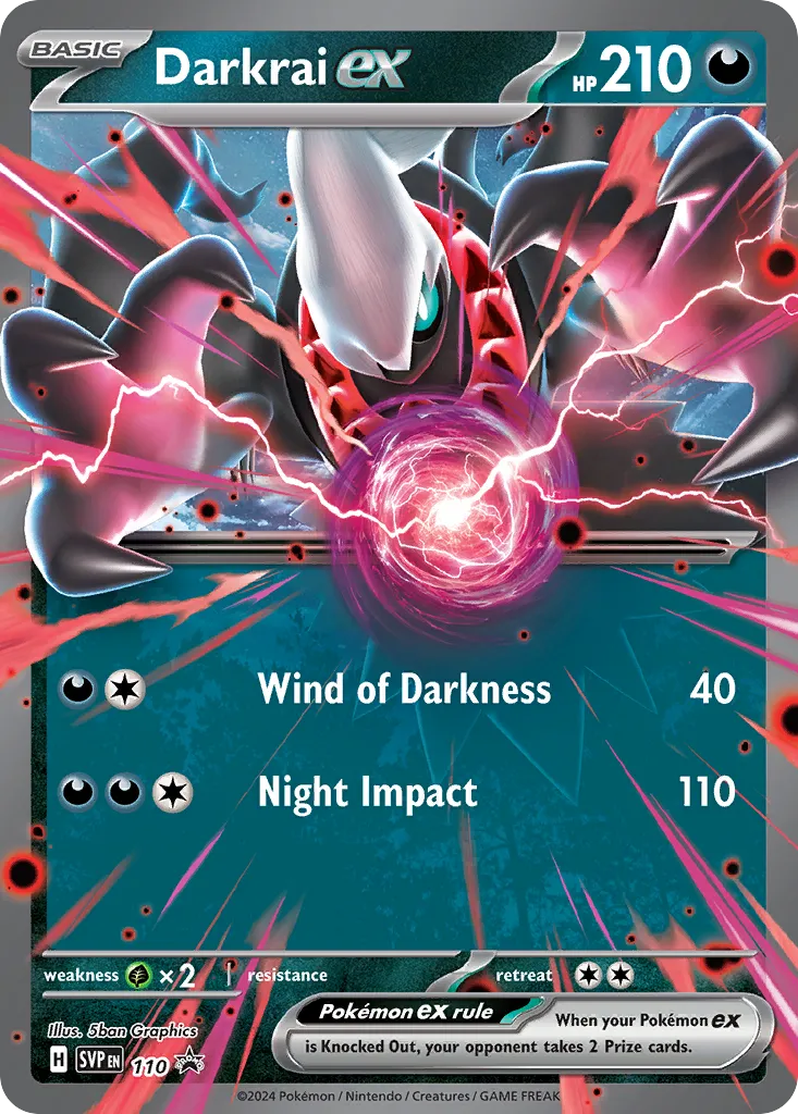 Darkrai ex card image