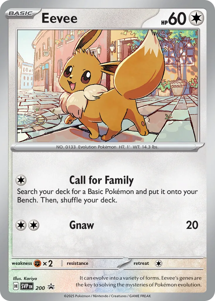 Eevee card image