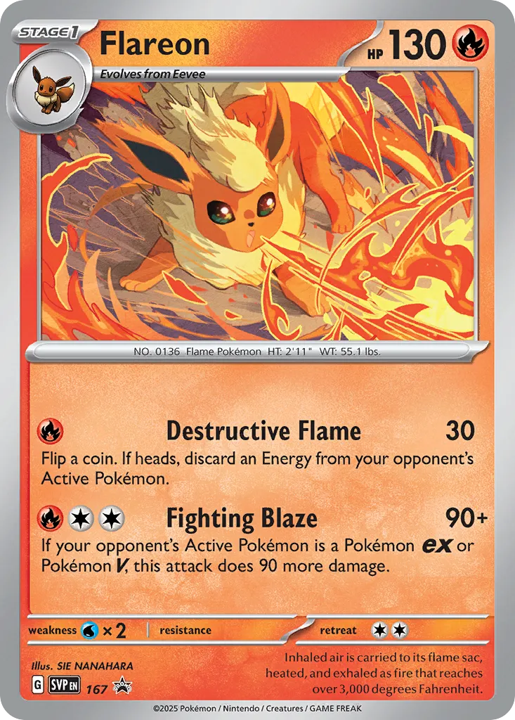 Flareon card image