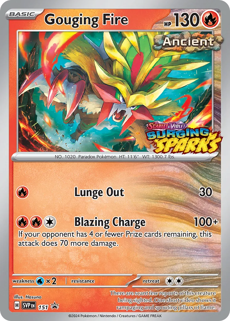 Gouging Fire card image