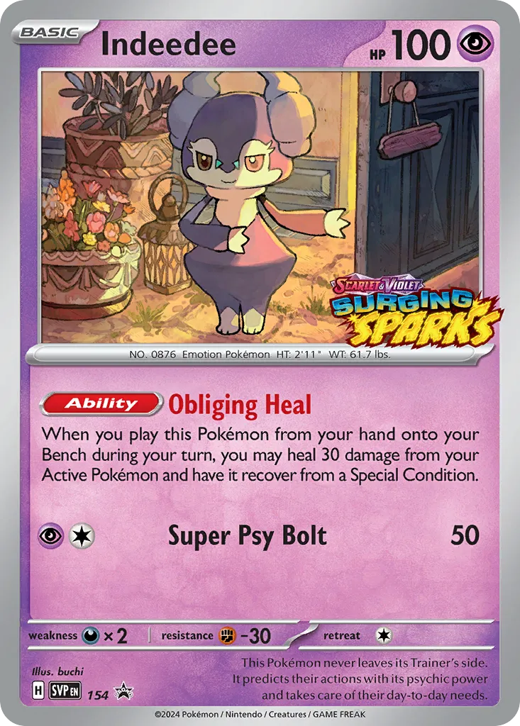 Indeedee card image