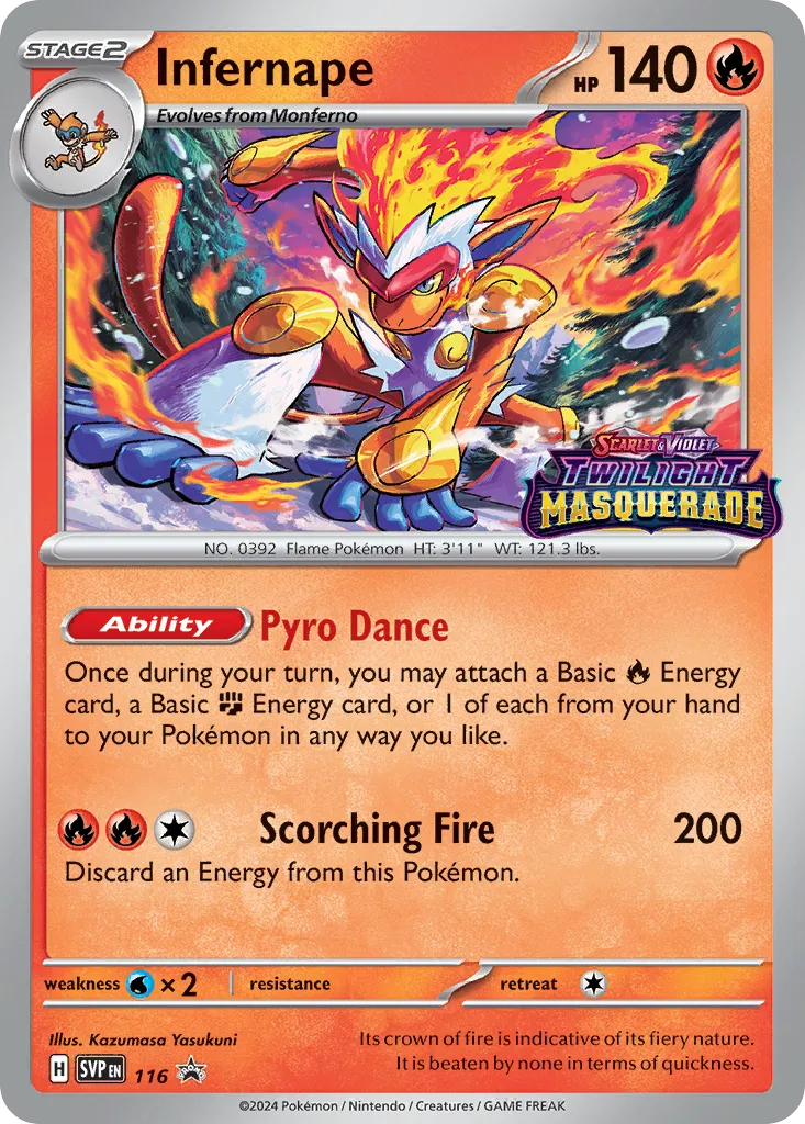 Infernape card image