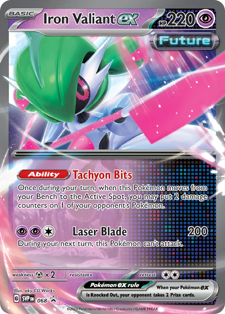 Iron Valiant ex card image