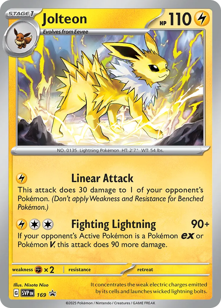 Jolteon card image