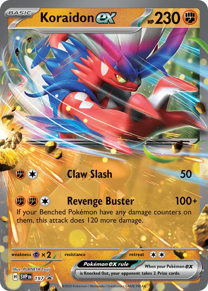 Koraidon ex card image