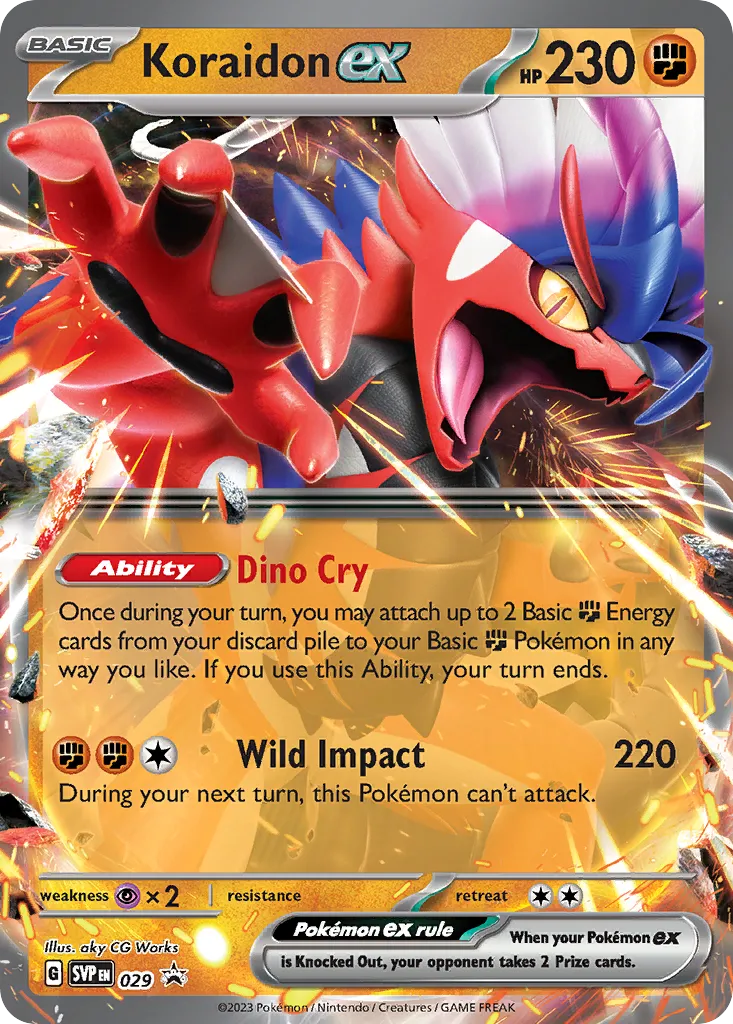 Koraidon ex card image