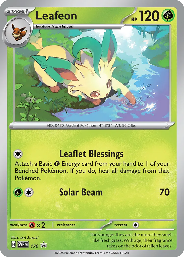 Leafeon card image