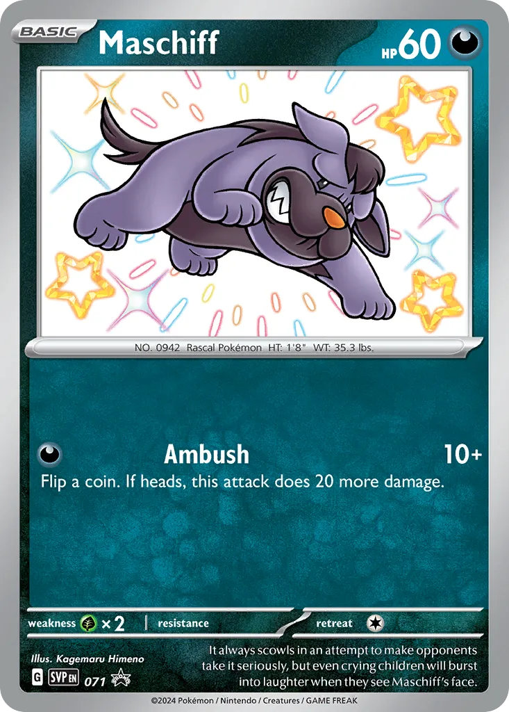 Maschiff card image