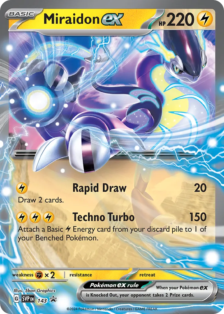 Miraidon ex card image