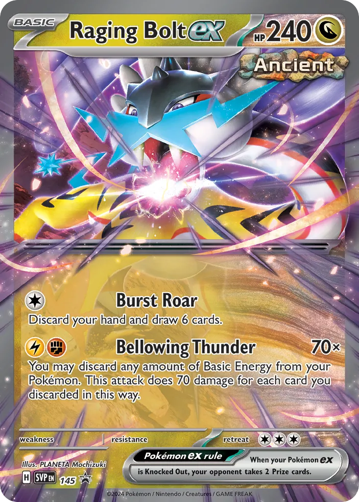 Raging Bolt ex card image