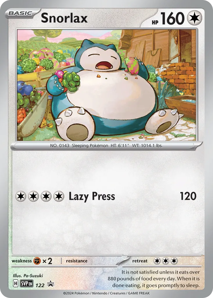 Snorlax card image