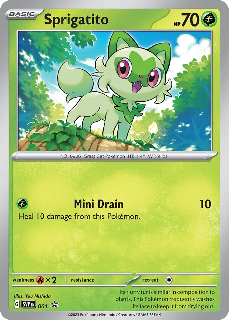 Sprigatito card image