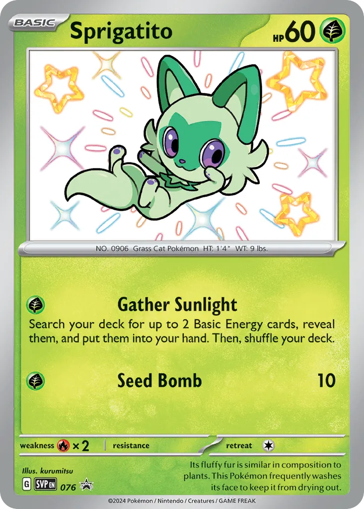 Sprigatito card image