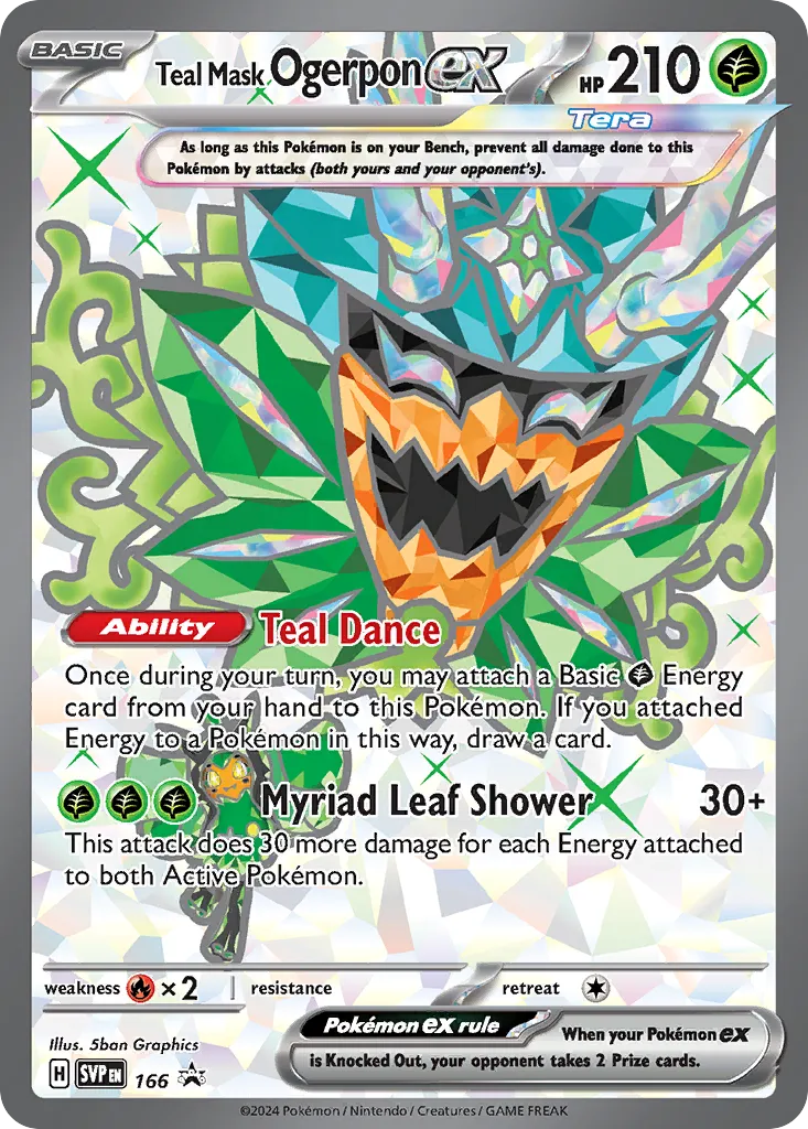 Teal Mask Ogerpon ex card image