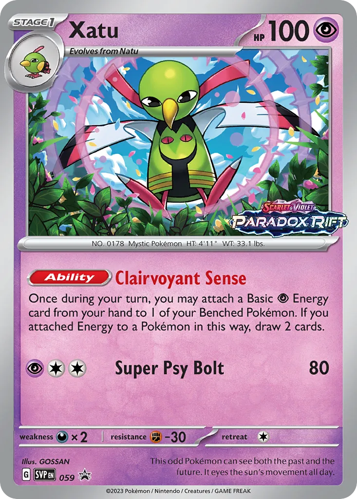 Xatu card image