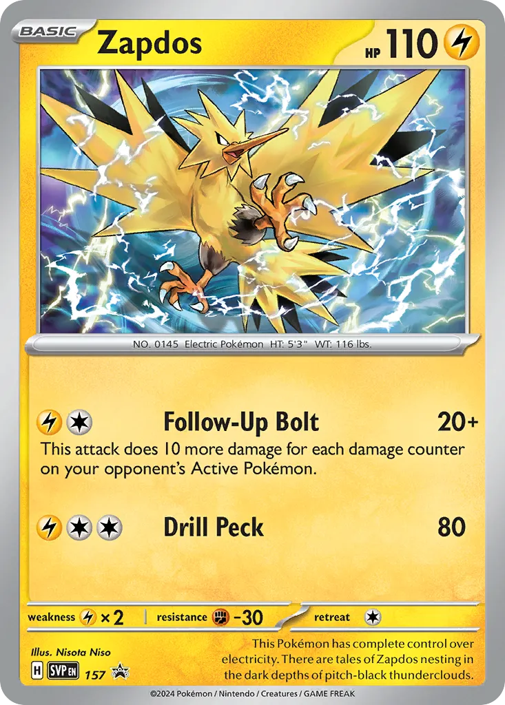 Zapdos card image