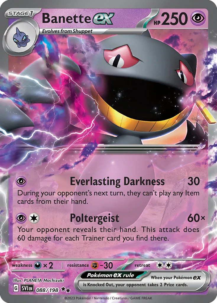 Banette ex card image