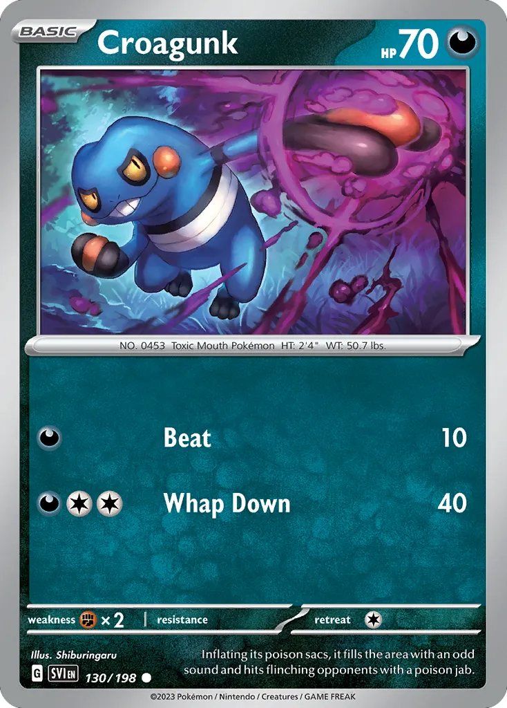 Croagunk card image
