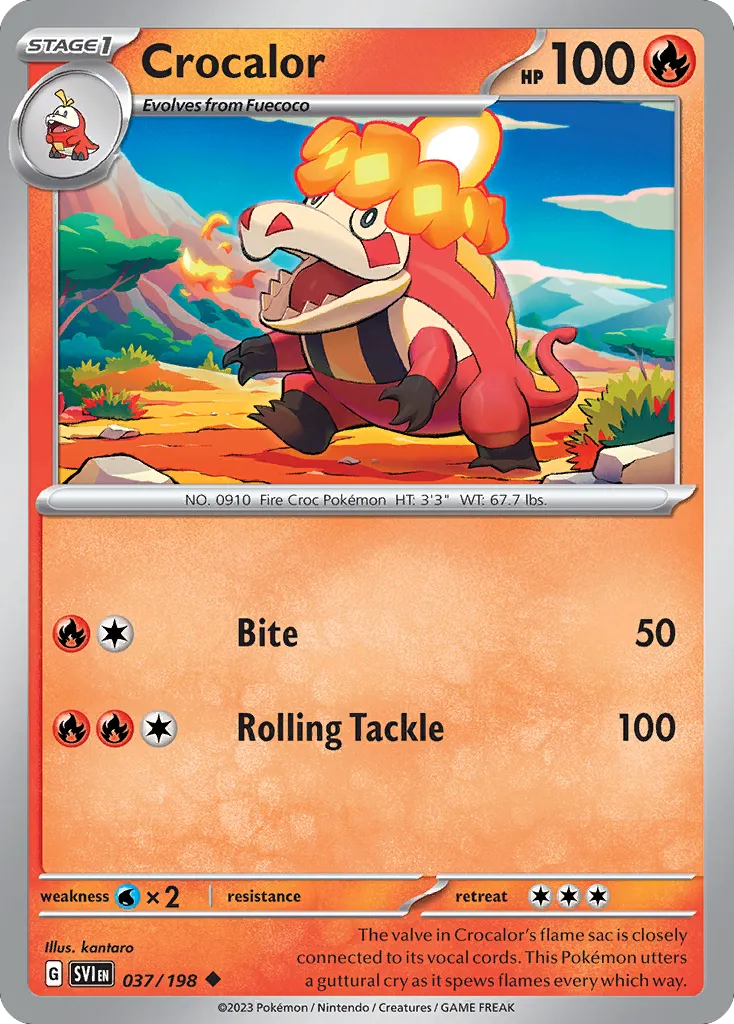 Crocalor card image