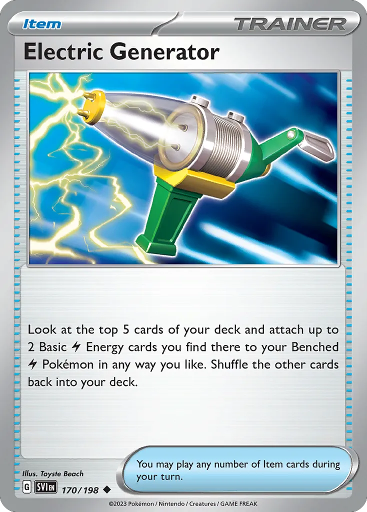 Electric Generator card image