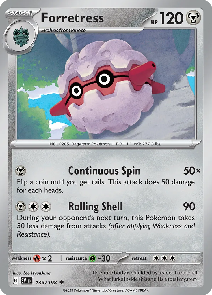 Forretress card image