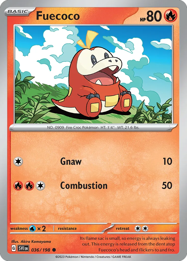 Fuecoco card image