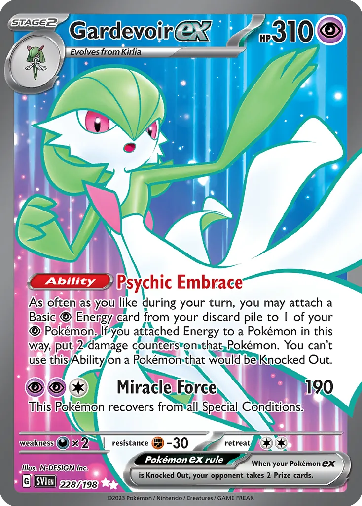Gardevoir ex card image