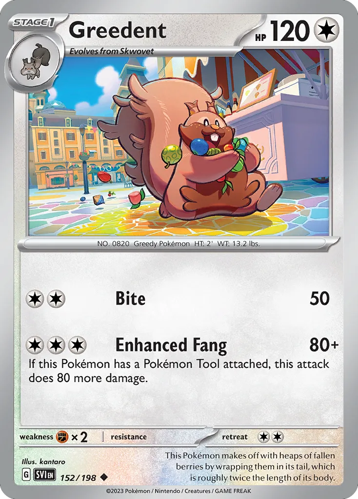 Greedent card image