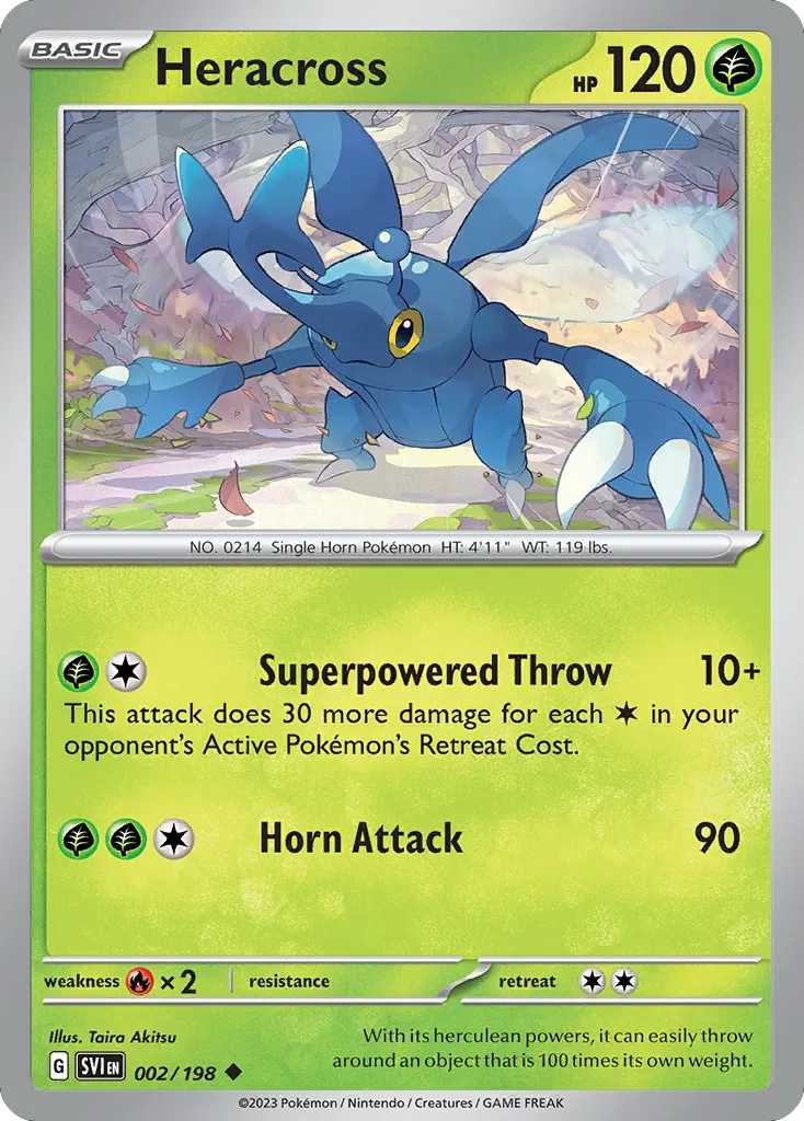 Heracross card image