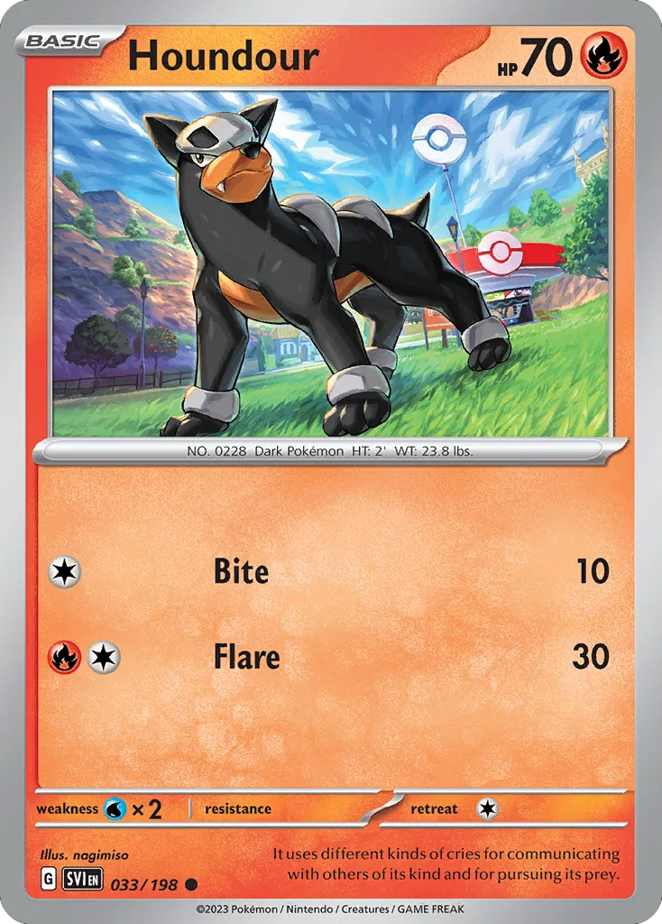 Houndour card image