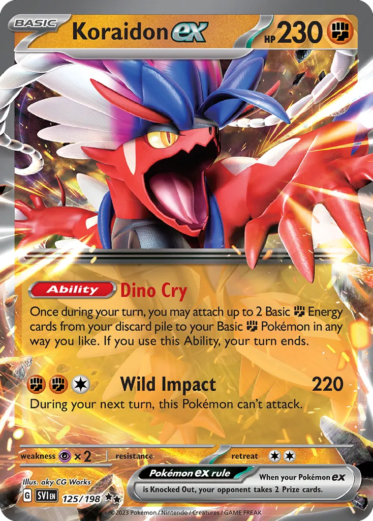 Koraidon ex card image