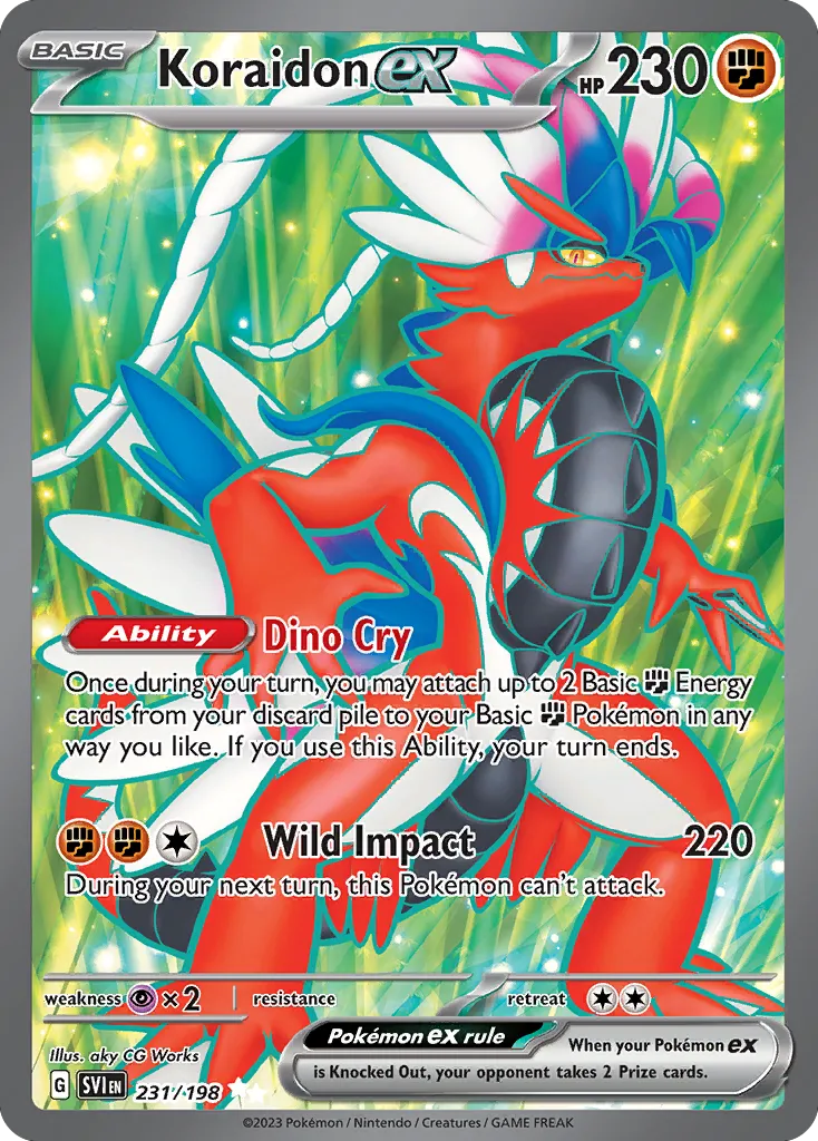 Koraidon ex card image