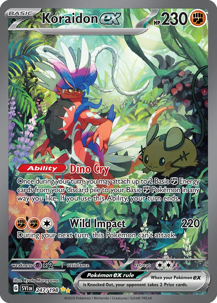 Koraidon ex card image