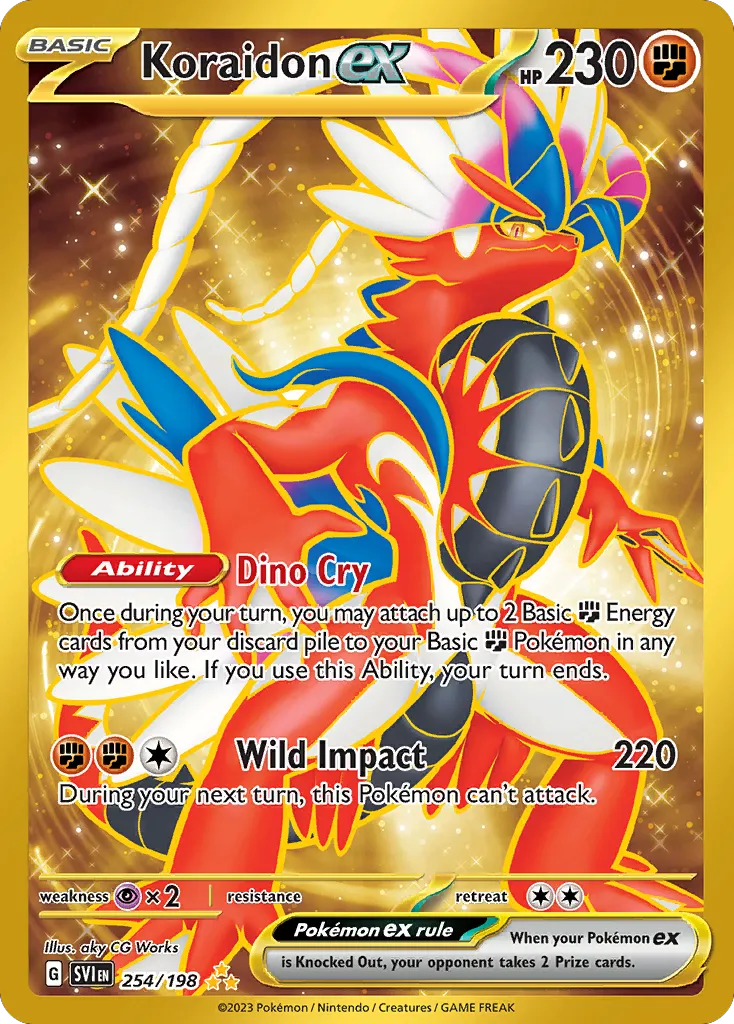 Koraidon ex card image