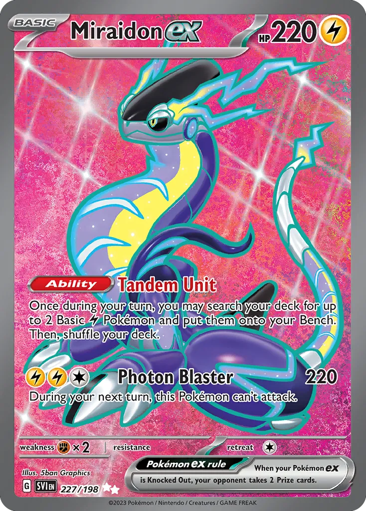 Miraidon ex card image
