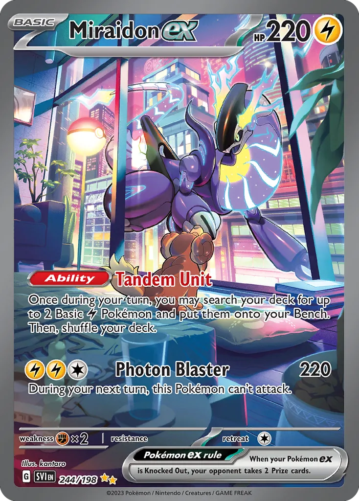 Miraidon ex #244 card image