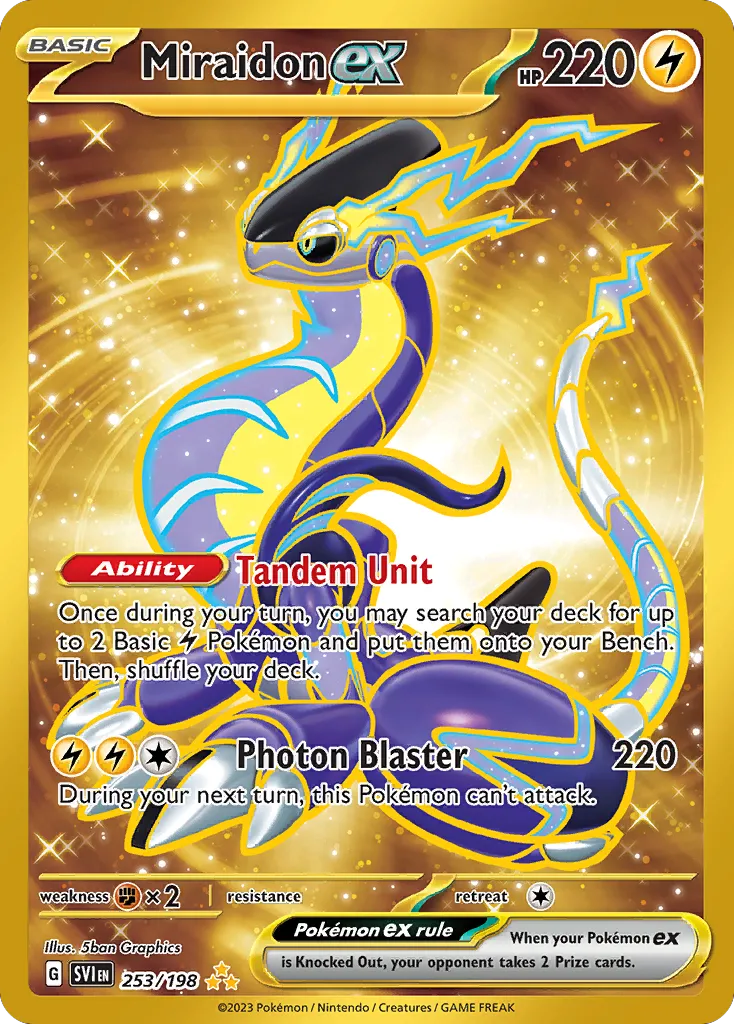 Miraidon ex card image