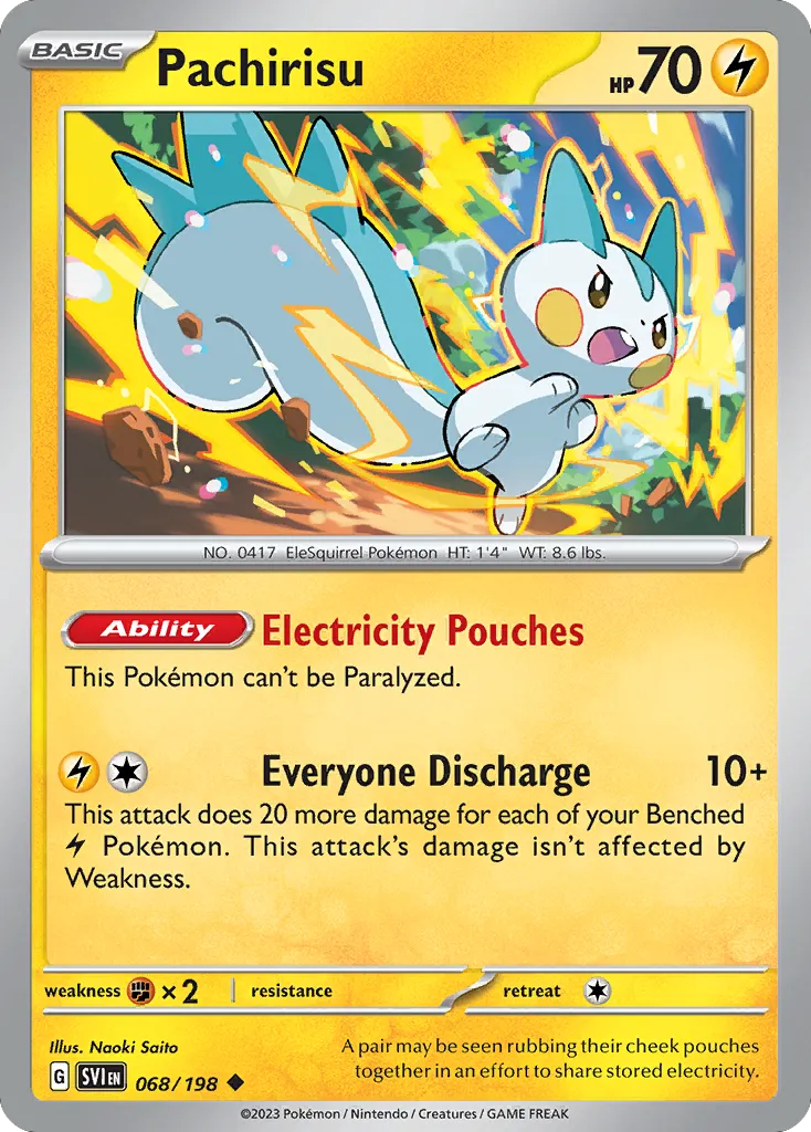 Pachirisu card image