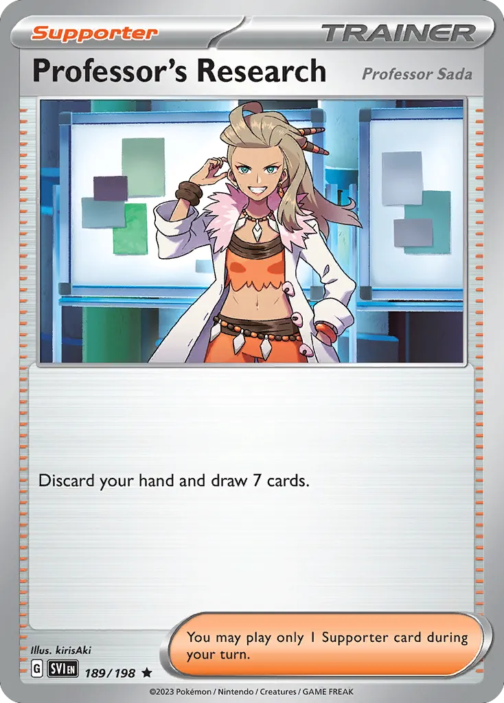 Professor's Research (Professor Sada) card image