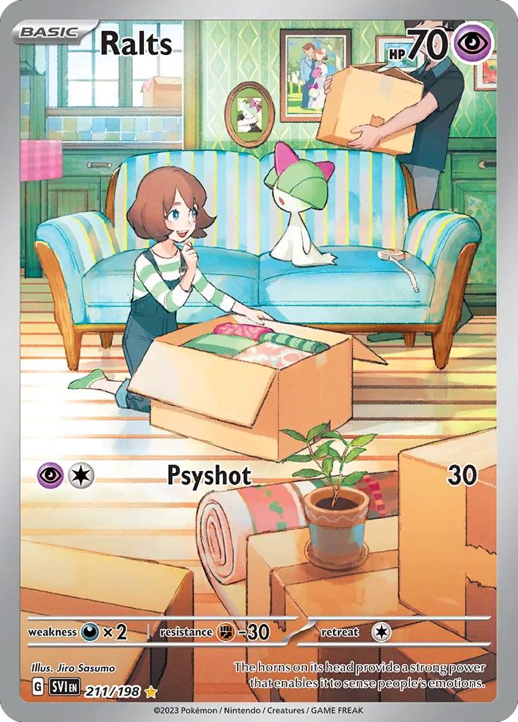 Ralts #211 card image
