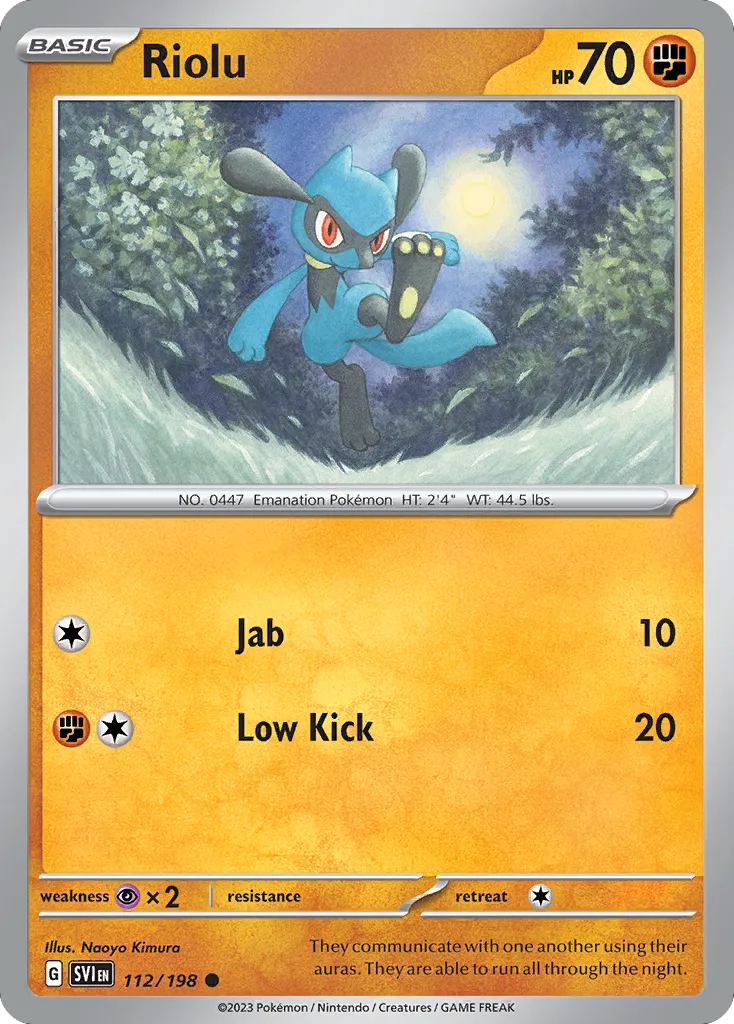 Riolu card image