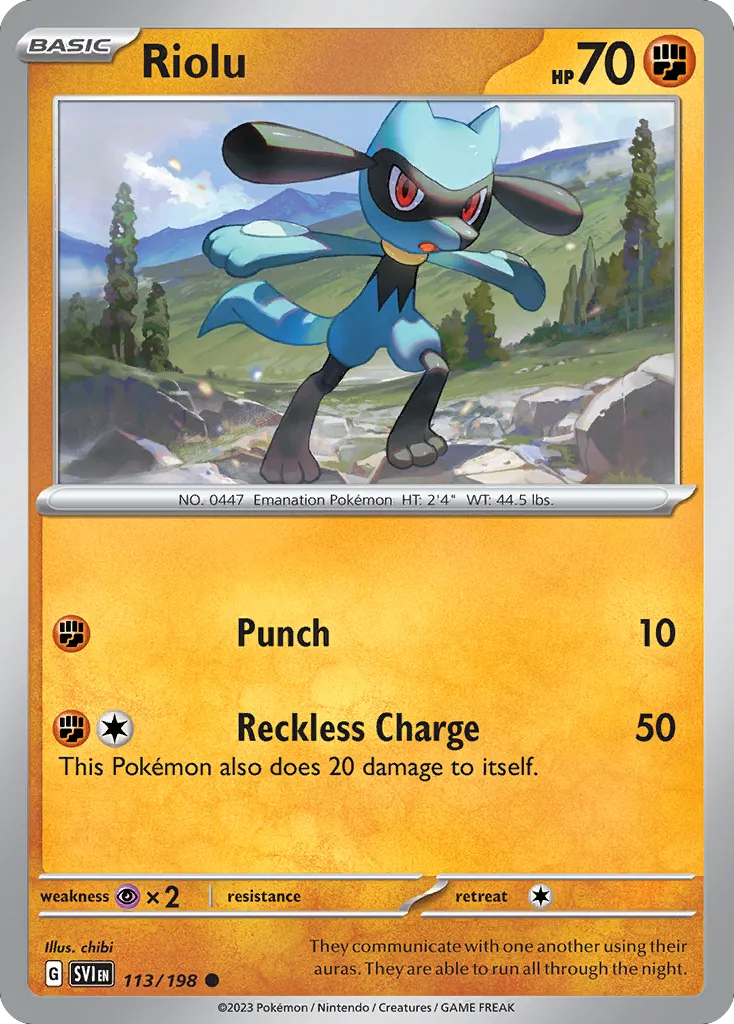 Riolu card image