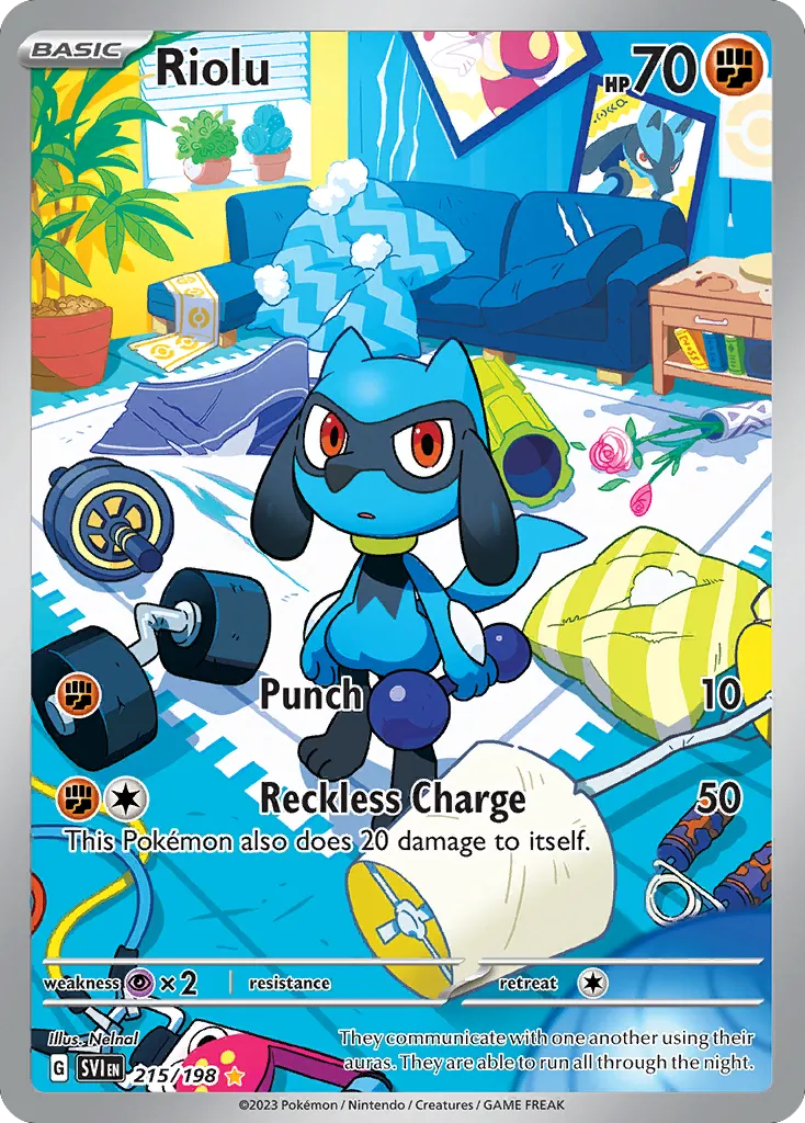 Riolu #215 card image