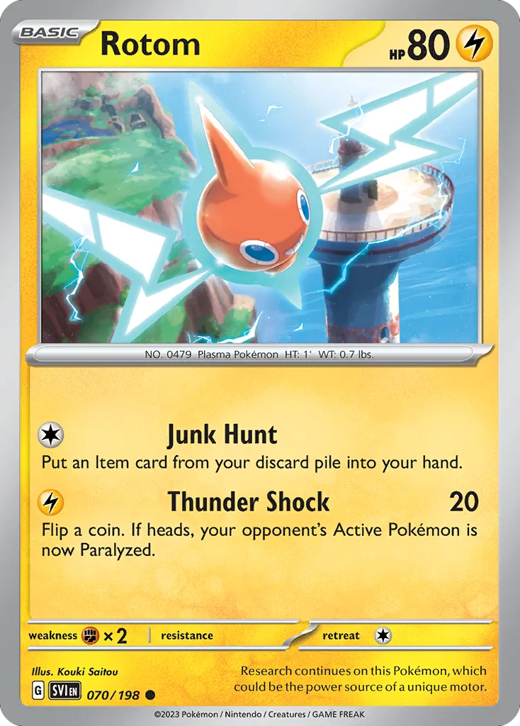 Rotom card image