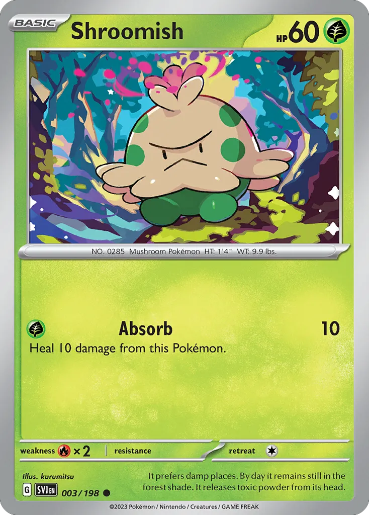Shroomish card image