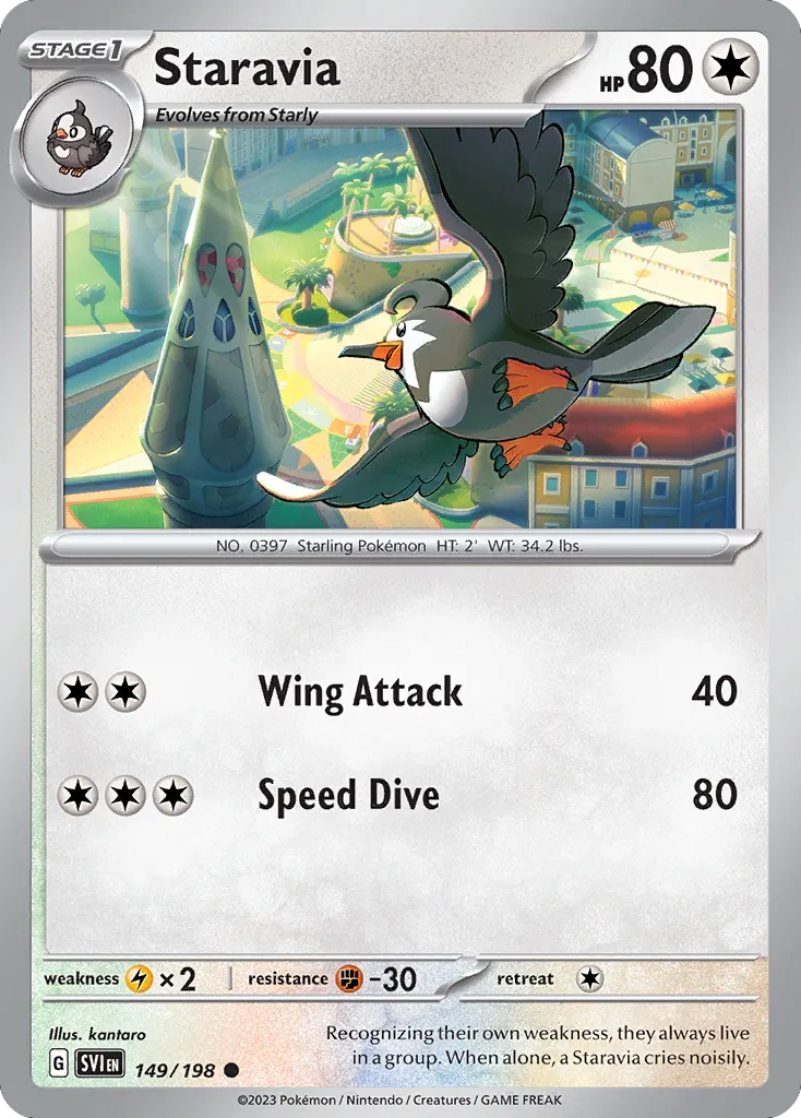 Staravia card image