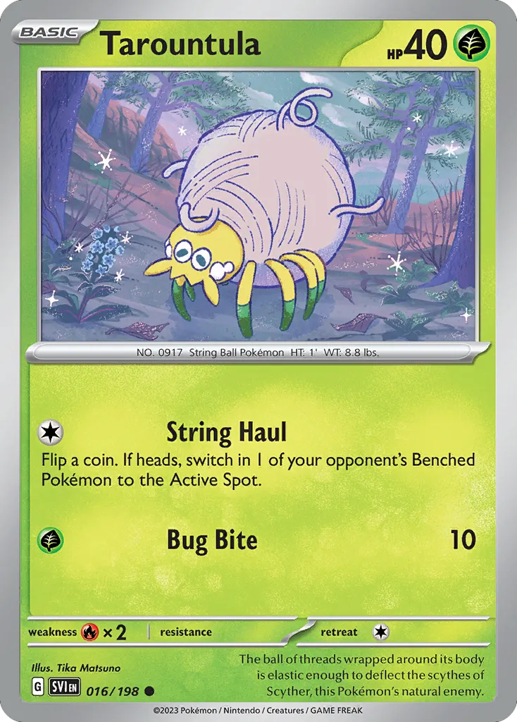 Tarountula card image